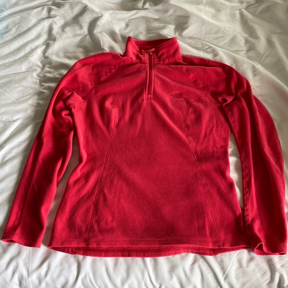 The North Face quarter zip fleece